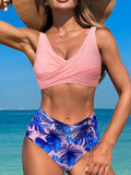 Printed Bikinis 2026 High Waist Swimsuit Women Sexy Swimwear Female Bathers Swimming Bathing Swimming Swim Suit Beachwear