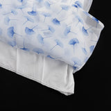 FDYOUI V-neck Short Sleeve Single Breasted Ruffles Blouse Tops+Mermaid Skirts Suits Elegant Floral Print Midi Dress 2 Piece Set