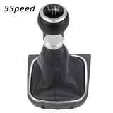Car Gear Shift Knob Stick Knob HandBall Lever Shifter 5 6 Speed For Volkswagen VW Golf 5 6 MK5 MK6 R32 GTI 04-09 Scirocco(2009)