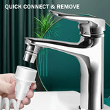 New Faucet Oral Irrigator Portable Teeth Cleaner Dental Water Flosser Pressure Adjustable Water Pick Jet Flossing No Need Charge