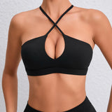 New Summer Sexy Sports Bra Workout Brasier Running Breathable Fitness Underwear Female Quick-Dry Yoga Clothes Gym Top Woman