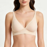 No Show Bras For Women Push-Up Bra Wire Free Brassiere Sexy Lingerie Padded Underwear Plus Size Sleepwear Bra Intimates S-3XL