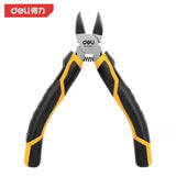 Deli CR-V Plastic Nippers Pliers 5 / 6 Inch Jewelry Wire and Cable Cutter Cutting Side Scissors Mini Pliers Electrical Tools
