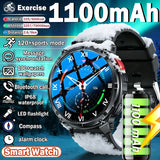 2026 New T-Rex3 Pro 1100mAh Battery Smart Watch GPS path IP68 Waterproof Sports Run tracker Outdoor Compass Military Smartwatch