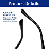 FG New 3 in 1 Progressive Multifocal Reading Glasses Women Anti-blue Eyeglasses Easy To Look Far and Near +1.0 To +4.0