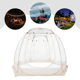 Clear Pop Up Bubble Tent For Outdoor Garden Courtyard