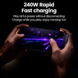 2 in 1 PD240W/65W Type C To Type C Fast Charging Foldable Bracket Cable USB C To USB C Built-in Desktop Holder Wire For iPhone17
