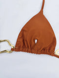 Triangle String Bikini 2026 Women Halter Swimsuit Solid Sexy Swimwear Female Bathers Bathing Swimming Swim Suit Beachwear