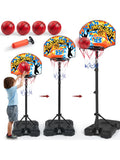 Joyfy Adjustable Kids Basketball Hoop With 4 Balls