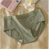 3Pcs Women's Cotton Underwear Panty Cute Sexy Panties Female Seamless Underpants Solid Color Panty Intimates Women Lingerie S-XL