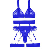 Fetish Sexy Exotic Sets Lace Bra Garter Sexual Porn Transparent Sissy Baby Doll Erotic Costume Thong Short Neghtie For Sex