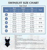 Women's Sexy One Piece Swimsuit Set with Cover up Push-Up Strapless Print Bathing Suit Summer Beachwear Beach Swimwear
