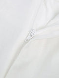 Foridol White Cotton Linen Long Pants Set Sleeveless Vest Pants Suit Office Lay Autumn Summer Wide Leg Casual Fashion Set Outfit