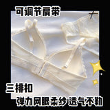 Japanese Style First Bra for School Girls No Wire Seamless Bralette Teen Comfort Invisible Thin No Marks, Natural Chest Enhancer