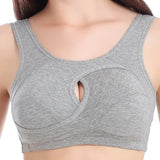 S-5XL Sports Bra Women Cotton Push Up Underwear Gym Jogging Crop Top Female Tops Yoga Vest Sport Bras for Women Sutian Feminino