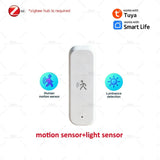 Zigbee 3.0 10G MmWave Human PIR Motion Sensor With Temperature Humidity Illuminance Monitor Support Tuya Smart Life Zigbee2MQT