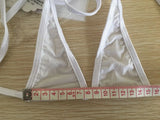 DEKA Solid Transparent Bikini Women Mini Micro Bikini Set Bandage Thong Underwear G-String Bra Swimsuit Brazilian Swimwear