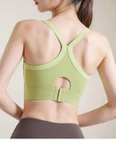 New Selling High Strength Sports Underwear Women's Shock-proof Cross Back Yoga Wear Sports Bra Fitness Vest
