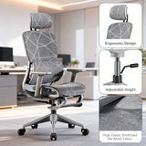 Ergonomic Office Chair Adjustable Relax Gaming Chair Computer Study Long Sitting Wheels Furgle Fauteuil Rose Office Furniture
