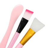7pcs/set Facial Brush Mask Bowl Spoon Set DIY Mixing Skin Care Beauty Tools Cosmetic Supplies Face Skin Care Kit
