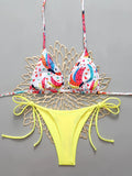 Halter Triangle String Thong Bikinis 2026 Women Sexy Swimsuit Brazilian Swimwear Female Bathers Bathing Swimming Swim Suit