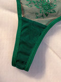 2-Piece Green Sexy Lingerie Set, An Experience of Daily Intimate Life That Is Both Pure and Exudes Allure ZA824057