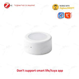 Zigbee Light Sensor Detector Lux Meter Brightness Monitor Support Zigbee2MQTT Smart Life TUYA APP Remote Work With Zigbee Hub
