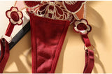 Butterfly Lace Thong for Women Low Waist G-String Transparent Mesh Panties Sexy Embroidered Briefs Adjustable Waist Culotte Femm