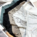 Lace large size high waist underwear women's butt lifting breathable briefs