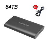 USB Portable SSD Hard Drive for Laptop/MAC USB3.0 8TB Solid-state Hard Disks High Speed Large Capacity Storage Devices