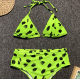 Sexy Bikini Women Swimwear Swimsuit Leopard High Waist Bikinis Set Bathing Suit Beach Bikini Female Push Up Banadores Mujer 2026