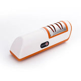 1pc Electric Knife Sharpener Multifunctional Automatic Professional 4 Gears Kitchen Electric Knife Sharpener Kitchen Accessories