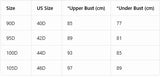 D Thin Cup Large Size Women's Bra Basic Plunge Push-Up Bra Comfortable Support and Minimizer Underwire Bra