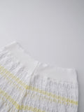 Summer Women's Knit Mini Shorts Elastic Waist Skinny Striped Print Micro Shorts Casual Daily Club Short Pants Beach Cover-ups