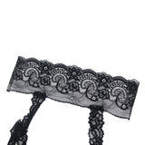 Luxury Lace Pantyhose Garter Belt Tights Cross Lace Waistband High Elastic Sexy Stockings Women Fashion Hosiery Plus Size XS-5XL