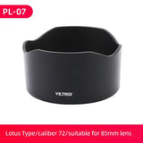Viltrox Original Camera Lens Hood for 23mm 24mm 33mm 56mm 13mm 85mm Fujifilm X Sony E Mount Nikon Z Mount Canon EOS M mount Lens