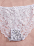 6-Piece Set Lace Women's Underwear Set No Lining Lace Push up Bra Comfortable Fitting Sexy Mesh Lace Panties Women's Bra Set