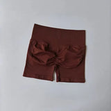 Women's High-Waisted Yoga Sports Shorts Summer Stretch Hip-Lifting Abdominal-Tightening Fitness Three-Part Shorts