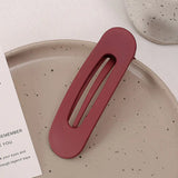 Fashion Matte Flat Hair Clips Duck Billed Clips  Accessories Matte Hairpins Hairgrips Bangs Barrettes Girls Hair Accessories