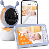 BOIFUN WiFi Baby Monitor With Night Vision And Two-Way Talk