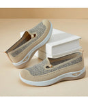 Shoes for women Spring Autumn hot casual shoes with soft soles lightweight single shoe for women breathable mother shoes