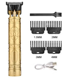 Professional Hair Cutting Machine Vintage T9 Hair Clipper Cutting Machine For Men Shaver Trimmer Rechargeable Carving Mark Razor
