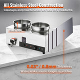 SucceBuy Electric Soup Warmer Stainless Steel Commercial Kitchens
