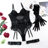 Romantic Bodysuits Sexy Suit Lingerieset Dames Tight Adult Couples Lingerie for Sex Bilizna Sexy Women Underwear Uncensored Vs