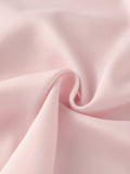 Women Fashion Sleeveless Halter Neck Tank Tops Summer Solid Color Backless Satin Casual Vests Streetwear