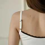 Summer cotton pajamas set camisole shorts can be worn as home clothes