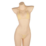 DEKA Transparent Micro Bikini Set for Women Thong Underwear G-String Bra Mini Swimsuit Brazilian Swimwear Sleepwear New S