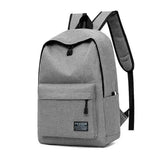 Leisure Simple Large Capacity Oxford Cloth Backpack Korean Version Backpack High School Travel Computer Bag