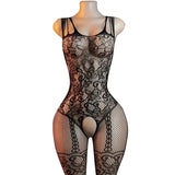 Hot Porn Sexiest Bodysuits Transparent Bodystocking Crotchless Teddies Full Body Sexy Lingerie Women Stripper Erotic Sex Costume