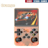 Retro Handheld Game Console R36S 3 5 Inch IPS Screen 64GB 128GB 256GB Portable Gaming Device with Built in Games